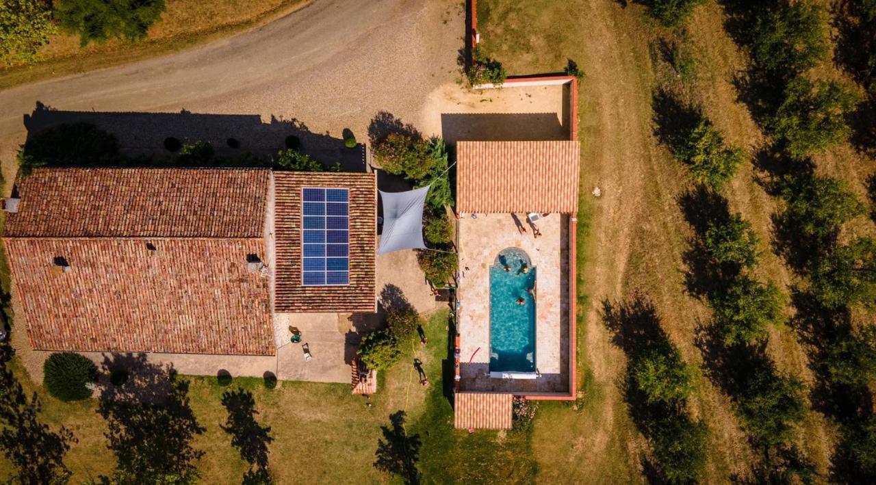 Gîte de Beausoleil La Romieu Exterior foto